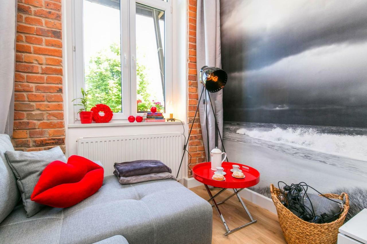 Berg Apartament Red Obok Starego Miasta Гданск Екстериор снимка